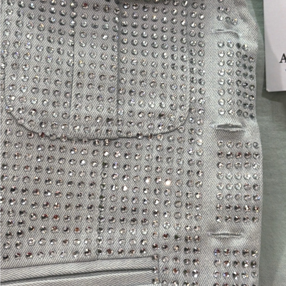 AKIRA Metallic Embellished Vest NEW - Picture 4 of 11